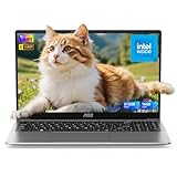 AOC Laptop,15,6 Zoll FHD,16 GB DDR4 512 GB SSD Notebook,N97(bis zu 3,60 GHz) schlägt N5095,Leichter...