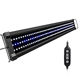 NICREW ClassicLED G2 Aquarium Beleuchtung, Steuerbar LED Lampe mit Mondlicht, IP67 Wasserdicht für...