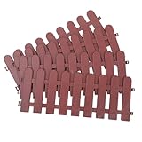 Ciieeo 4 Stück Schildkrötengehege Kunststoffzaun Wetterbeständiges Außengehege für Kleintiere...