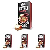 Layenberger High Protein Crunchy Müsli, 25% Eiweiß und 11% Ballaststoffe, vegan - 4er Pack (1x 375...
