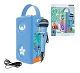 Lexibook, Disney Stitch, Leuchtender kabelloser Bluetooth -Lautsprecher mit Mikrofon, Mehrfarbige...