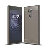 betterfon | Carbon TPU Silikon Handy Tasche Hybrid Case Schutz Hülle Panzer Cover Bumper für Sony...