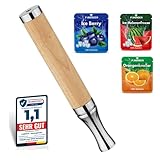 F.MERZCA® Rauchentwöhnung Atemholz mit MIT MEHR WIDERSTAND – 9× Filter mit leckerem...