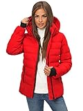 OZONEE Damen Winterjacke Jacke Winter Farbvarianten Warm Bomberjacke Steppjacke Wintermantel...