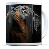 Wunderschöner Rottweiler-Hund – Trinkbecher Tasse Küche Geburtstag Büro lustiges Geschenk #8616