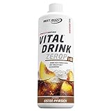 Best Body Nutrition Vital Drink ZEROP® - Eistee-Pfirsich, Original Getränkekonzentrat - Sirup -...