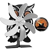 ILOKNZI Kaminventilator Ofenventilator Ohne Strom