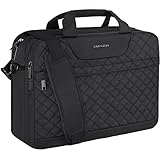 EMPSIGN Laptop Tasche 17 Zoll Laptoptasche für Herren Damen, Wasserdicht Erweiterbare Bussiness...