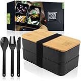 Moritz & Moritz Bento Box Japanisch – Perfekte Lunchbox für Erwachsene und Kinder - Brotdose mit...