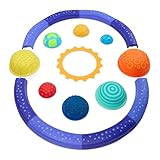 Battat Education – Balance Beam for Kids – Interlocking Balancing Beams – Sensory pods –...