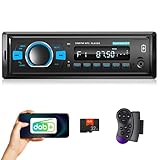 DAB + Autoradio mit Bluetooth 1 Din Digital Media Player Unterstützung FM Radio Auto MP3-Player EQ...