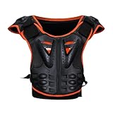 Körperpanzerweste für Kinder – Brust- und Rückenschutz, reflektierende...