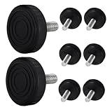 VICASKY 8 Stück Teiliges Verstellbares Stellfuß Laufbänder Langlebige Fitnessgeräte...