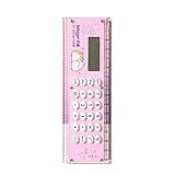 Für Den Kreativen Taschenrechner Lineal 8 Ziffer Großes LED Display Tragbarer Mehrzweck Mit...