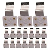 KICHOUSE 20 Stück Metall Tischdeckenklammern Winddicht 2cm Robuste Tischdeckenbefestiger für...