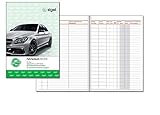 SIGEL FA513 Fahrtenbuch A5, 64 Seiten - für Vielfahrer max. 540 Fahrten - für Deutschland und...