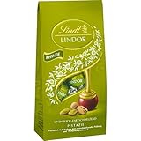 Lindt Schokolade | LINDOR Beutel Pistazie | 137g | 10 Kugeln in Vollmilch-Schokolade mit...