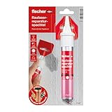 fischer Raufaserreparaturspachtel, 70 ml, Spachtelmasse mit Raufaserkörnung für Risse & Löcher,...