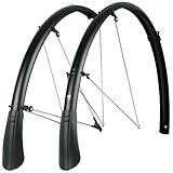 SKS GERMANY BLUEMELS MATT 28' 35MM BLACK SET Schutzblech-Set, Fahrradzubehör (aus robuster...
