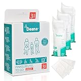Deana® Pinkelbeutel besonders für Frauen 800ml (3 Stück) – Mobiles Urinal & Notfalltoilette...