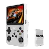 R36S PRO Handheld Spielkonsole 3,5 Zoll IPS Bildschirm Mini Retro Konsole 2500mAh Tragbare Pocket...