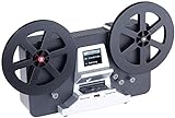 Somikon Filmscanner: HD-XL-Film-Scanner & -Digitalisierer für Super 8 & 8 mm, bis 7'-Rollen (Super...