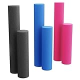 GORILLA SPORTS® Pilates Rolle - 60 x 15 cm oder 90 x 15 cm, Weiche, Schaumstoff, Farbwahl - Fitness...