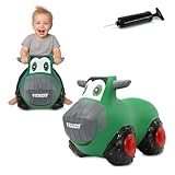 JAMARA 460598 Fendt Hüpftraktor HoppyDoo - Spielzeug für Kinder, Hüpfspielzeug Baby...