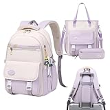 GkgWuxf Rucksack-Set – Kindergartentasche, niedliche Tasche mit Tasche und Federmäppchen für...