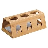KESPER | Flaschenhalter, Material: Bambus, Kunststoff, Maße: B 32 x H 12 x T 17,5 cm, Farbe: Braun,...
