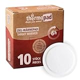 THERMOPAD Zielwärmer - 10er-Box Selbstklebende Wärmepads mit 6 cm Durchmesser - zur Kalibrierung...