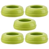 Flaschennippelringe – Packung mit 5 Schraubkragen-Ersatzteilen, auslaufsicherem Mittelzubehör,...