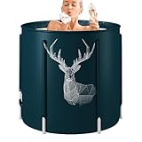 jinyilwn Faltbare Badewanne Tragbare Faltbadewanne für Erwachsene Faltbadewanne Tragbare...