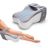 Kniekissen für Seitenschläfer - Memory Foam Beinkissen zur Linderung von Rückenschmerzen &...