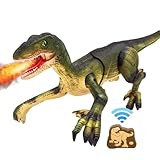 Veasbuu Remote Control Dinosaur | Toy Dinosaur for Kids | Electric Interactive Dinosaur Toy with...