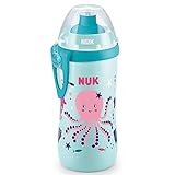 NUK Junior Cup Kinder Trinkflasche mit Chamäleon-Effekt | 18+ Monate | mit Farbwechsel |...