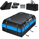 VEXPLO® 450 Liter Auto Dachbox Faltbare Dachtasche Dachkoffer Wasserdicht Aufbewahrungsbox Tragbar...