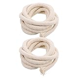 ULTECHNOVO 2 Stück Baumwoll öllampen docht Ersatzdocht für Petroleumlaternen Geflochtener...