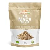 Maca Pulver - 400g Bio Maca Pulver - Natürlich und reines Bio-Produkt - Hergestellt in Peru aus der...