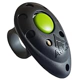 ASCO Finger Clicker, Premium Clicker für Clickertraining, Hunde Katzen Pferde Profi-Clicker,...