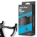 Alien Pros Fahrrad Lenkerband Eva (2er-Set) Schwarz - Verbessern Sie den Griff Ihres Lenkers mit...