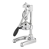 Cilio AMALFI Saftpresse Manuell | rostfreier Edelstahl | Zitruspresse Handpresse für 25% mehr Saft...