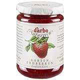 D`arbo Naturrein Erdbeeren Konfitüre Extra, 450 g Glas