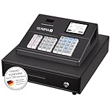 Olympia K100 Registrierkasse | Kasse für den Handel | LED Kundenanzeige | 58mm Thermodrucker |...