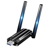 USB WLAN Stick Adapter für PC - Internet Stick 1300Mbps USB 3.0 Dual Band 2.4GHz/5.8GHz WLAN...