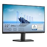 Dell 22 Monitor - SE2225HM, Full HD (1920x1080), 100Hz, VA, 5ms, VESA (100x100mm), HDMI, VGA, 3...