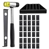 WinHub Vinylboden Verlegeset 33 Stück Laminatboden Set Vinylboden Verlegeset Laminat Holzfußboden...