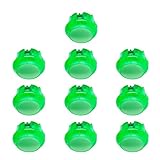 10 Stück 24 mm/30 mm Druckknopf-Ersatz-Videospielkonsole Start Cion Schalter Controller Arcades...