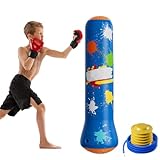 Aufblasbarer Boxsack – Box-Zieltasche, lustiger Boxsack | Stabiler aufblasbarer Boxsack, Bounce...