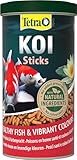 Tetra Pond Koi Sticks - Koi-Futter für farbenprächtige Fische und eine verbesserte...